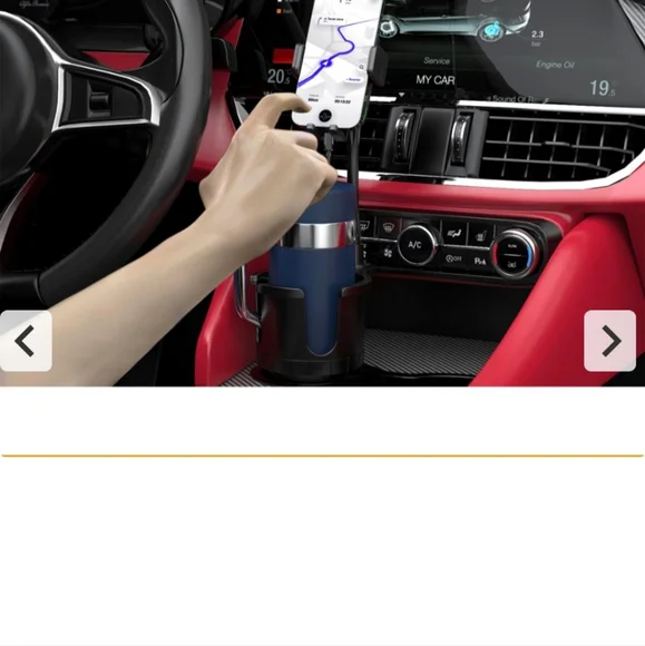 Travel wireless charger and cup holder